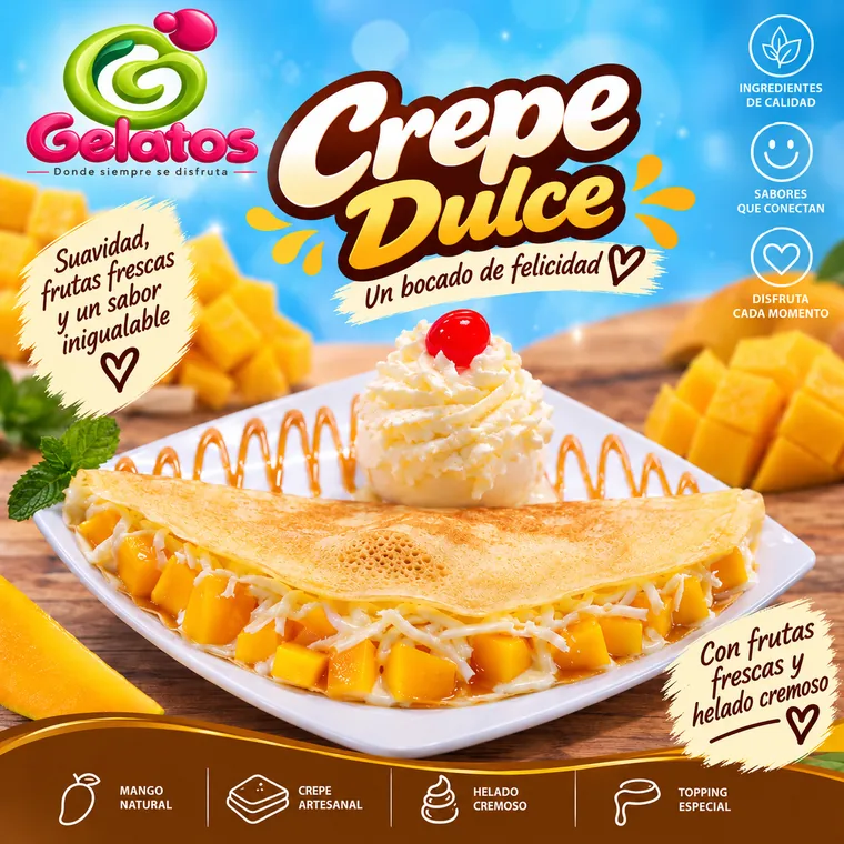 Crepe Dulce Banano