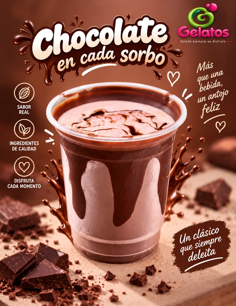 Malteada de Chocolate