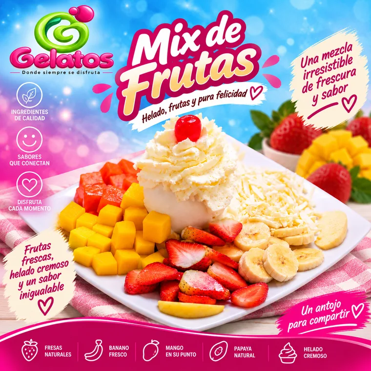 Ensalada Montecarlo (queso y gelatina)